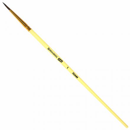 Кисти ПОНИ набор 5 шт. (круглые № 1, 2, 3,4, 5), блистер, BRAUBERG KIDS, 201072 Кисти ПОНИ набор 5 шт. (круглые № 1, 2, 3,4, 5), блистер, BRAUBERG KIDS, 201072