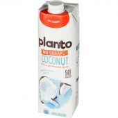 Напиток растительный Planto кокосовый без сахара 1,2% 1л