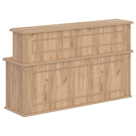 Стойка рецепция RMS 200 Дуб Бофорд 2000х600х1200 RAUT Стойка рецепция RMS 200 Дуб Бофорд 2000х600х1200 RAUT