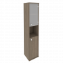 Style Шкаф высокий узкий правый Л.СУ-1.4 (R) Вяз 412*410*1980