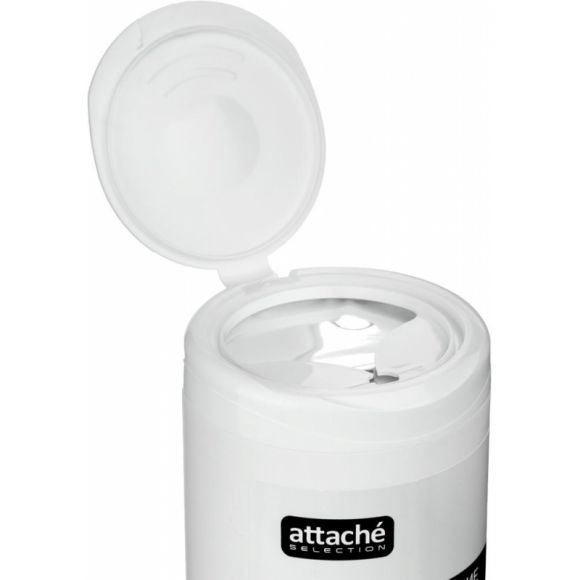 Салфетки Attache Selection Smart Price д/поверхностей, туба, 100 шт,110х160