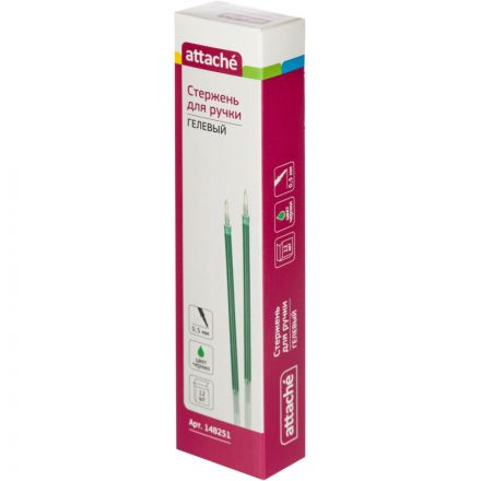 Стержень гелевый Attache Economy зеленый 139 мм (толщина линии 0.5 мм) Стержень гелевый Attache Economy зеленый 139 мм (толщина линии 0.5 мм)