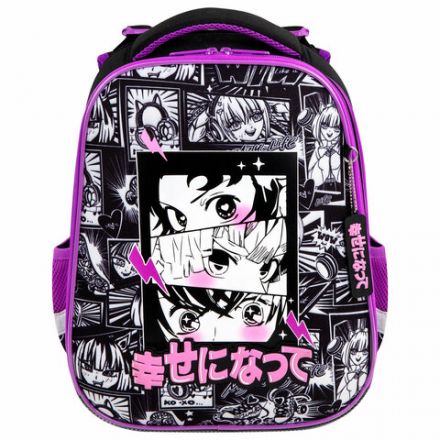Ранец BRAUBERG PREMIUM, 2 отделения, с брелоком, "Anime movie", 38х29х16 см, 272018 Ранец BRAUBERG PREMIUM, 2 отделения, с брелоком, "Anime movie", 38х29х16 см, 272018
