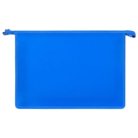 Папка для тетрадей ПИФАГОР А4, 1 отделение, картон/пластик, на молнии, "Angry shark", 272129