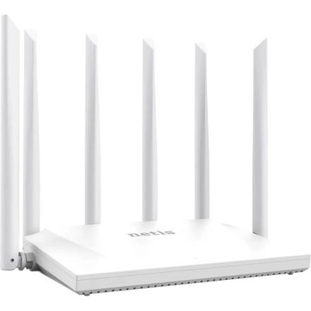 Маршрутизатор Netis NC63 двухдиапазонный AC1200, 2,4-5ГГц, IPv6, белый