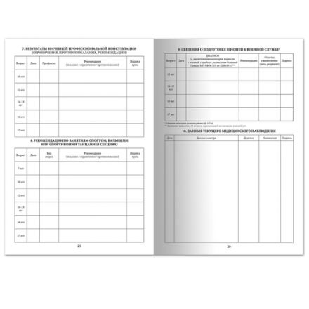 Медицинская карта ребёнка, форма № 026/у-2000, 16 л., картон, А4 (200x280 мм), красная, STAFF, 130190 Медицинская карта ребёнка, форма № 026/у-2000, 16 л., картон, А4 (200x280 мм), красная, STAFF, 130190
