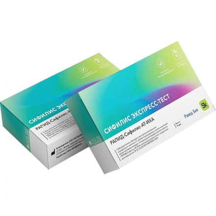 Тест на выявление сифилиса, Rapid Bio, 1 шт Тест на выявление сифилиса, Rapid Bio, 1 шт