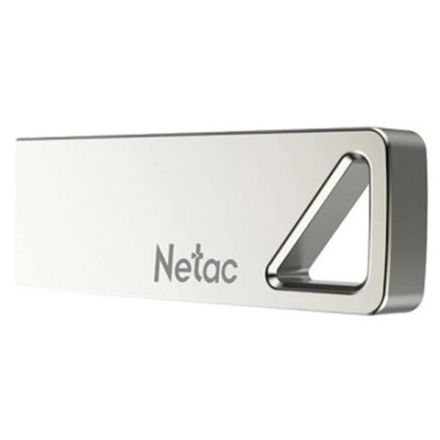 Флеш-диск 16 GB NETAC U326, USB 2.0, металлический корпус, серебристый, NT03U326N-016G-20PN