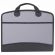 Папка-портфель пластиковая BRAUBERG А4+ (375х305х60 мм), 4 отделения, 2 кармана, серая, 228685