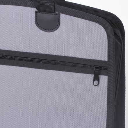 Папка-портфель пластиковая BRAUBERG А4+ (375х305х60 мм), 4 отделения, 2 кармана, серая, 228685 Папка-портфель пластиковая BRAUBERG А4+ (375х305х60 мм), 4 отделения, 2 кармана, серая, 228685