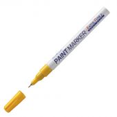 Маркер-краска MunHwa "Extra Fine Paint Marker" желтая, 1мм, нитро-основа Маркер-краска MunHwa "Extra Fine Paint Marker" желтая, 1мм, нитро-основа