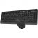 Набор клавиатура+мышь A4Tech Fstyler (FG1012 BLACK) клав:черн/сер мышь:черн