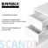 Стол письменный/компьютерный BRABIX "Scandi CD-017", 900х450х750 мм, 2 ящика, белый, 641894, ЦБ013706-1