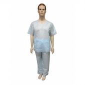 Костюм мед.хирургич. стерил. (рубаш.,брюки), пл.42,р.56-58 Гекса Костюм мед.хирургич. стерил. (рубаш.,брюки), пл.42,р.56-58 Гекса