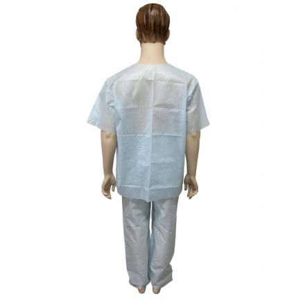 Костюм мед.хирургич. стерил. (рубаш.,брюки), пл.42,р.56-58  Гекса
