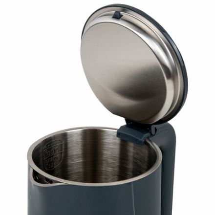 Чайник электрический с двойными стенками SONNEN KT-8718B, 1,7 л, 2200 Вт, графитовый, 454686 Чайник электрический с двойными стенками SONNEN KT-8718B, 1,7 л, 2200 Вт, графитовый, 454686