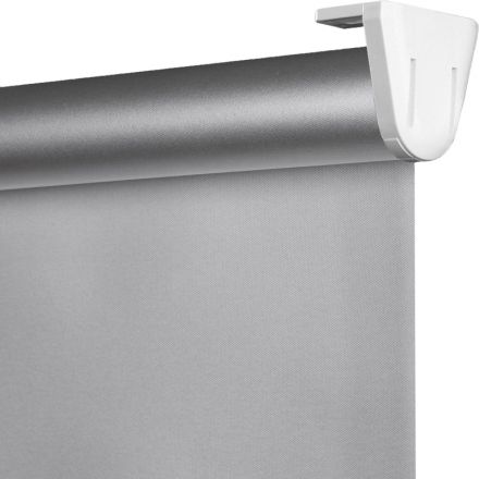 Рулонная штора Комус Мебель blackout silver 537837 V2, 55х160, серый