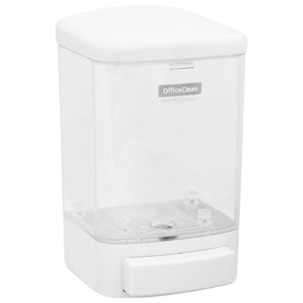 Диспенсер для жидкого мыла OfficeClean Professional, наливной, ABS-пластик, механический, белый, 1л Диспенсер для жидкого мыла OfficeClean Professional, наливной, ABS-пластик, механический, белый, 1л
