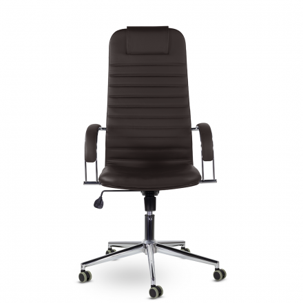 Кресло СН-601 Соло хром SoloCH Ср S-0429 (шоколадный) Кресло СН-601 Соло хром SoloCH Ср S-0429 (шоколадный)