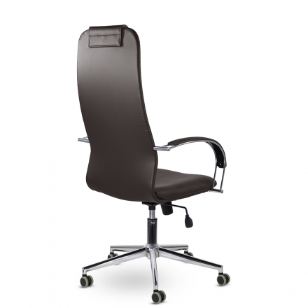 Кресло СН-601 Соло хром SoloCH Ср S-0429 (шоколадный) Кресло СН-601 Соло хром SoloCH Ср S-0429 (шоколадный)