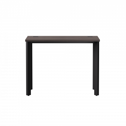 Стол прямой Everprof EVO на металлокаркасе 980х670х755 мм опоры 45гр Дуб Пасадена/Черный