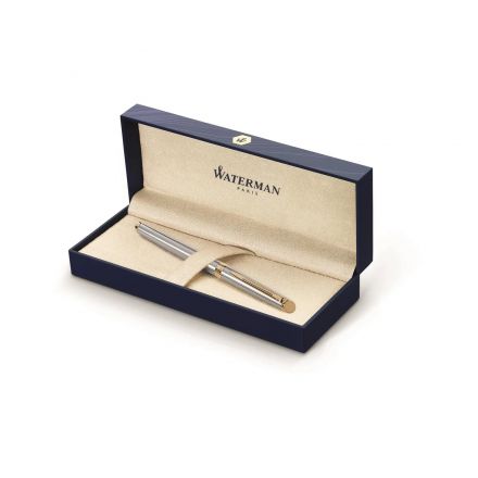 Ручка перьевая WATERMAN HEMISPHERE GT S0920310, сталь, cиний ст, 0,5мм Ручка перьевая WATERMAN HEMISPHERE GT S0920310, сталь, cиний ст, 0,5мм