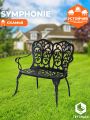 Скамья Secret de Maison Симфония/Symphonie сплав металла/алюминий, 95х56х92см, черный