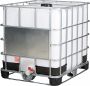 Емкость куб. 1000 л с краном комбинированая UN с широким краном 80 мм