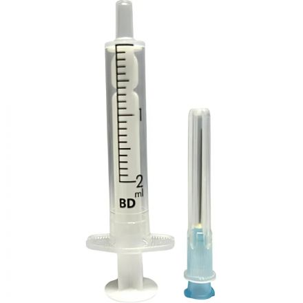 Шприц 2-комп. однораз. 5мл LS 21G(0,8х40) прил. 100шт/уп BD