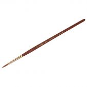 Кисть художественная колонок Гамма "Классика", круглая №8 Кисть художественная колонок Гамма "Классика", круглая №8