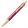 Ручка шариковая PARKER "IM Premium Red GT", корпус красный лак, позолоченные детали, синяя, 2143644