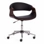 Кресло Бэнд/Bend орех, кож/зам черный Кресло Бэнд/Bend орех, кож/зам черный