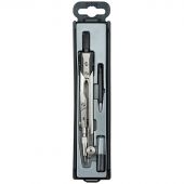 Готовальня Globus "Technica", 3 предмета, циркуль 125мм, пластиковый футляр Готовальня Globus "Technica", 3 предмета, циркуль 125мм, пластиковый футляр