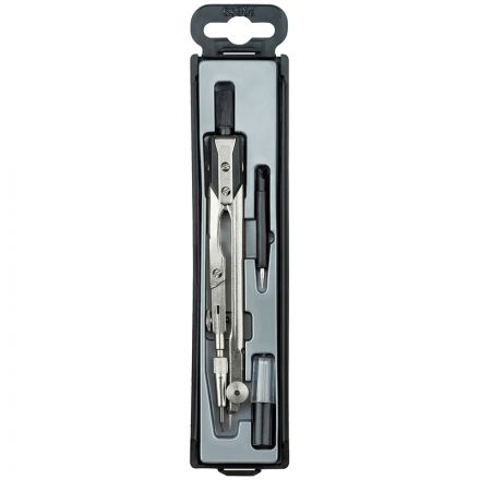 Готовальня Globus "Technica", 3 предмета, циркуль 125мм, пластиковый футляр Готовальня Globus "Technica", 3 предмета, циркуль 125мм, пластиковый футляр