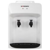 Кулер-водораздатчик БЕЗ НАГРЕВА И ОХЛАЖДЕНИЯ, SONNEN TS-01WT, настольный, 2 крана, белый, 455411 Кулер-водораздатчик БЕЗ НАГРЕВА И ОХЛАЖДЕНИЯ, SONNEN TS-01WT, настольный, 2 крана, белый, 455411