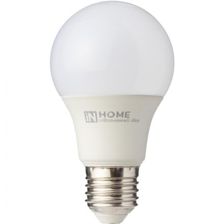 Лампа светодиодная LED-A60-VC 12Вт 230В Е27 4000К 1140Лм IN HOME