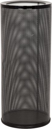 Урна  для мусора 30 литров перф. черный
