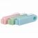 Ластики выдвижные BRAUBERG "Slider Mini", НАБОР 3 ШТУКИ, 68х18х12 мм, пастельные цвета, блистер, 271992