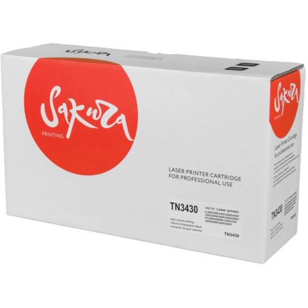 Картридж лазерный SAKURA TN-3430 чер. для Brother HL-L5000/HL-L5100 Картридж лазерный SAKURA TN-3430 чер. для Brother HL-L5000/HL-L5100