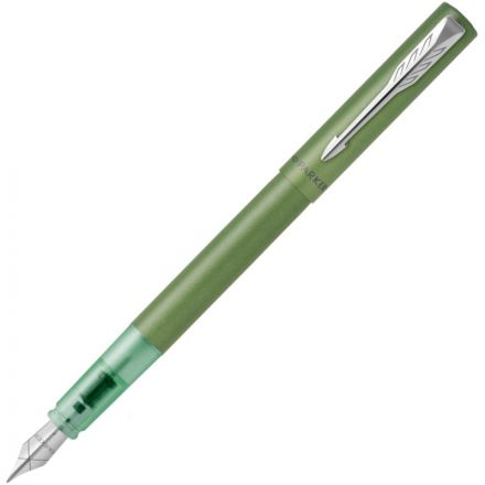 Ручка перьевая Parker Vector XL 2159762, корп. зелен., тонкая,  в под. уп