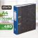 Папка-регистратор Bantex 70 мм мрамор синяя