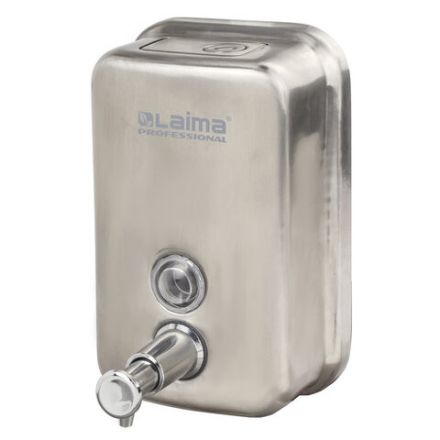Дозатор для жидкого мыла LAIMA PROFESSIONAL INOX (гарантия 3 года), 0,5 л, нержавеющая сталь, матовый, 605396 Дозатор для жидкого мыла LAIMA PROFESSIONAL INOX (гарантия 3 года), 0,5 л, нержавеющая сталь, матовый, 605396