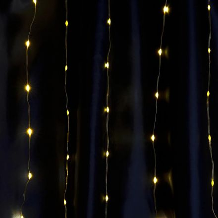 Гирлянда светодиодная Feron CL27 занавес 480LED 2700K 3x3м, с контр., 48598