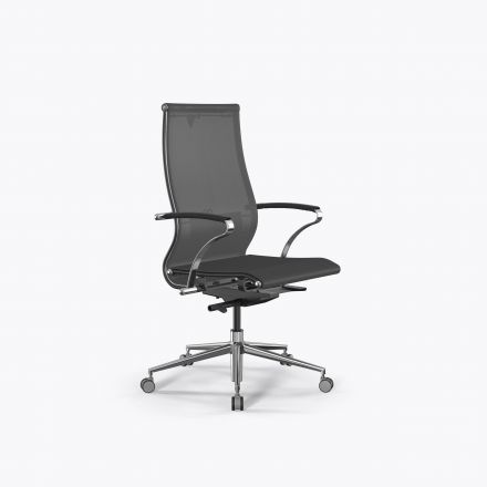 Кресло SynchroSit 10 B2-107K - T /Km00/Nb00/K15cL(M23.B23.G18.W13) Серый