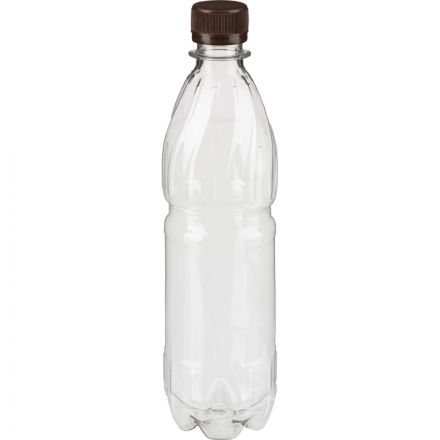 Бутылка проз. с крышкой 0,5л ПЭТ d-28мм BPF, узкое горло, 100шт/уп