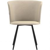 Стул Sheffilton SHT-ST36/S95-1 ванильн.крем/черный муар 217939