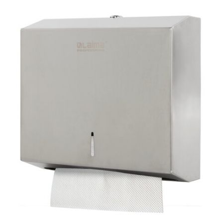 Диспенсер для полотенец LAIMA PROFESSIONAL BASIC (H2) Z-сложения, нержавеющая сталь, матовый, 605050 Диспенсер для полотенец LAIMA PROFESSIONAL BASIC (H2) Z-сложения, нержавеющая сталь, матовый, 605050