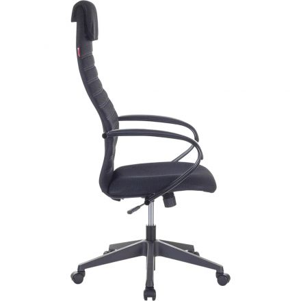 Кресло 0MX_VB_EChair-655 TTW11 ткань черный, пластик
