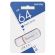 Флеш-диск 64 GB, SMARTBUY Crown, USB 2.0, белый, SB64GBCRW-W