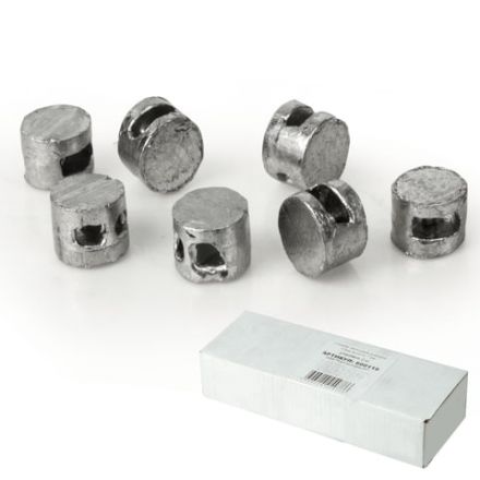 Пломбы свинцовые, диаметр 10 мм, высота 7 мм, упаковка 2 кг, 600119